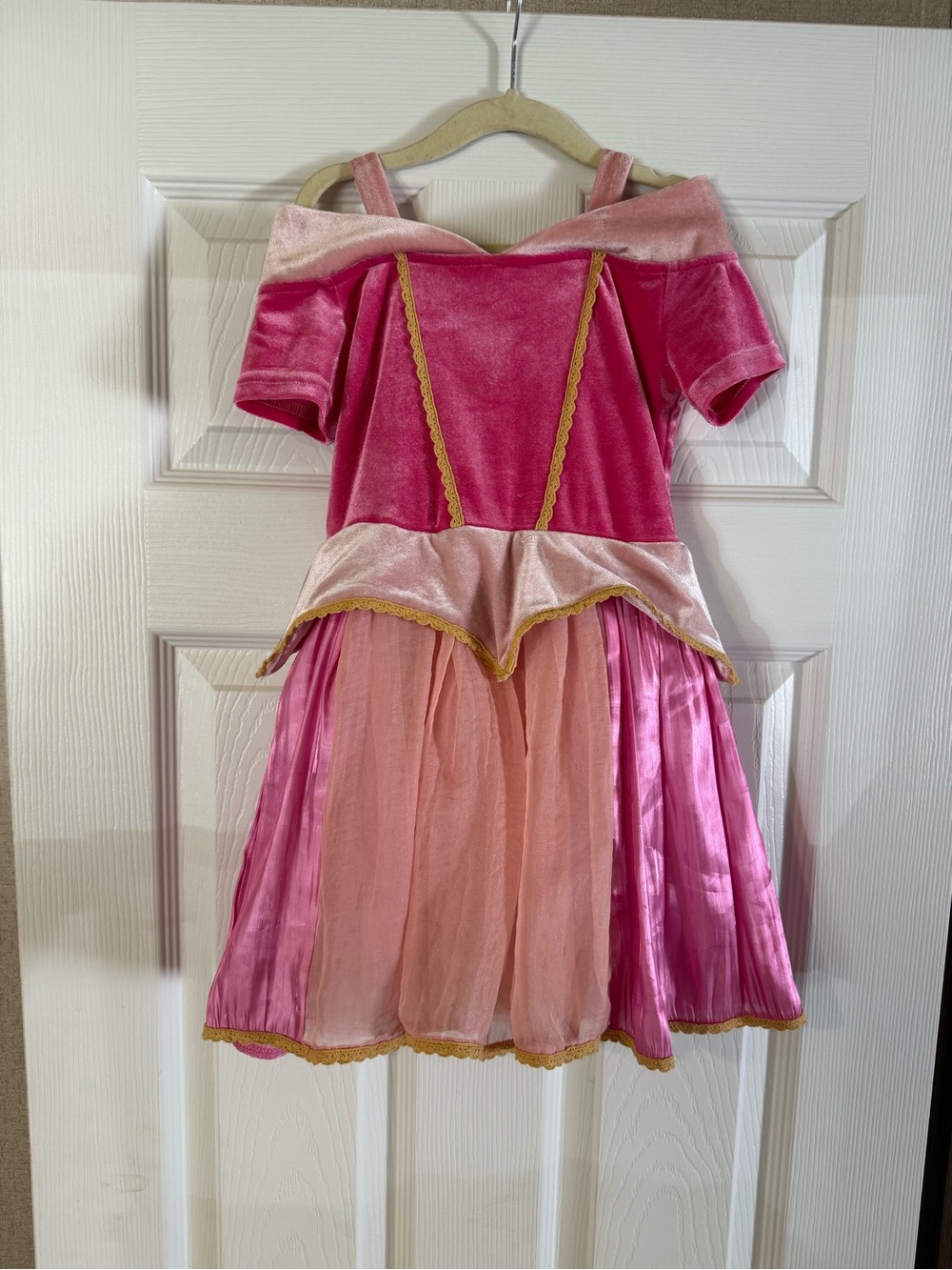 Girls Taylor Joelle Sleeping Beauty Pink Ball Gown